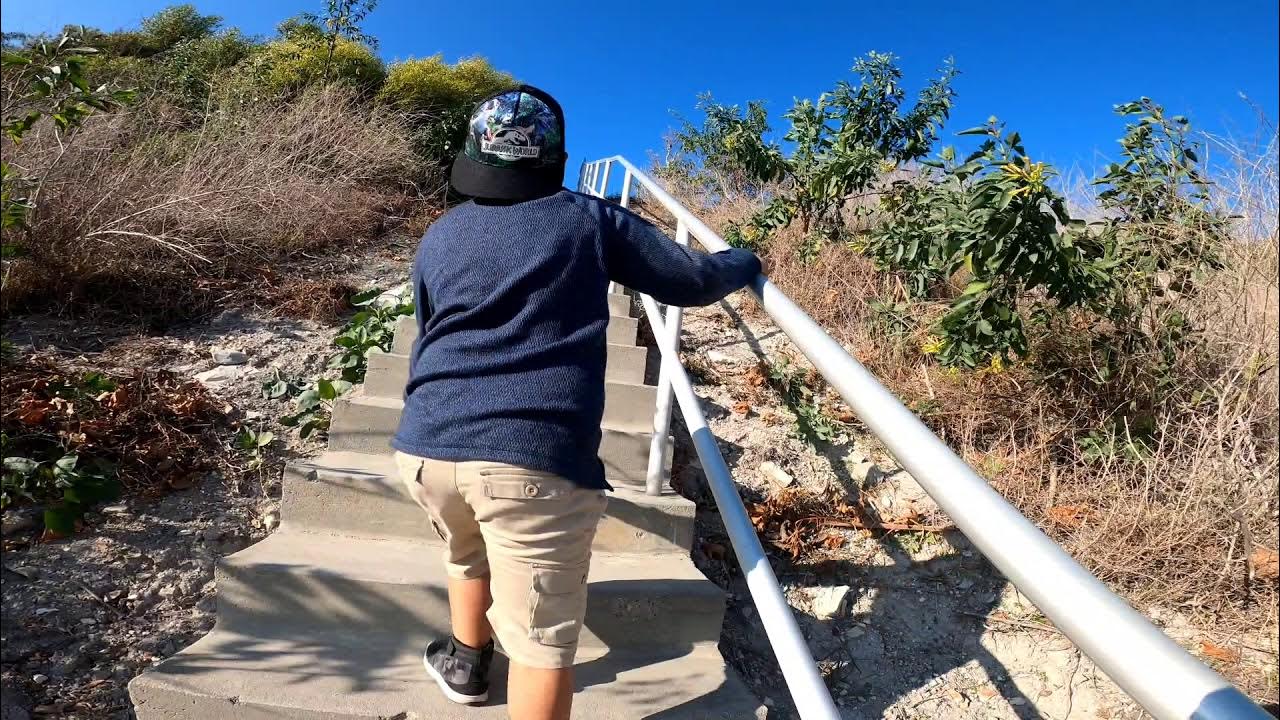 rattlesnake trail palos verdes.(stairs) YouTube