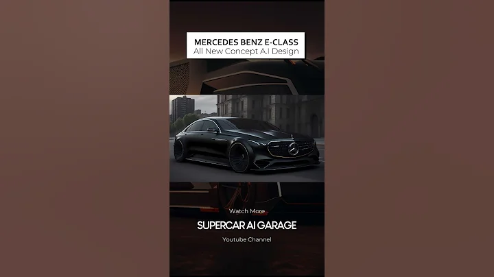 Mercedes Benz E Class Facelift - Futuristic, AI Design Concept Car - 天天要闻