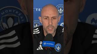 Marco Donadel on #cfmtl 's upcoming matches &amp; rotation of the squad during the short week 📹: CF MTL