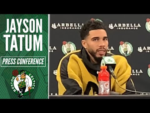 Jayson Tatum Postgame Interview | Celtics vs 76ers