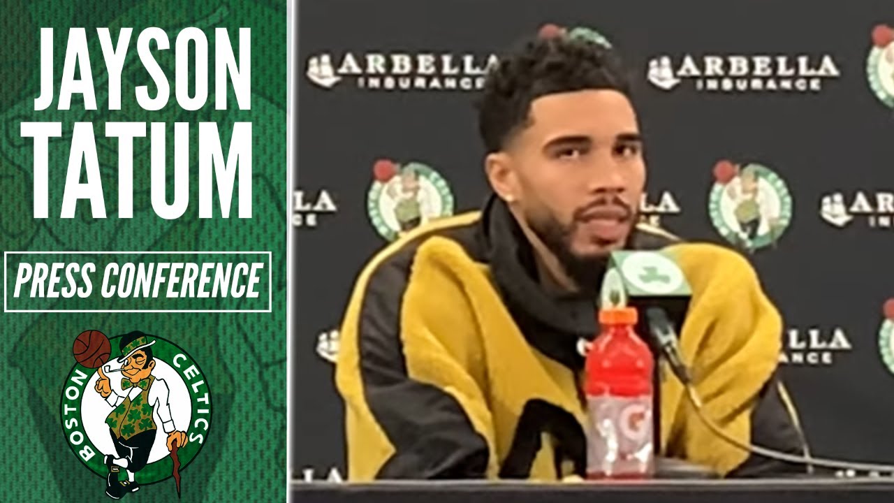 Jayson Tatum Postgame Interview Celtics vs 76ers YouTube
