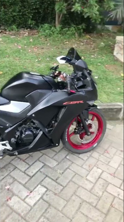 Cbr K45a modif simpel gahar hitam doff #cbr #modifikasi #cbrlokal