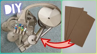 DIY  How to make a giant marble track out of cardboard