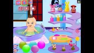 baby bathing games time to sleep games screenshot 2