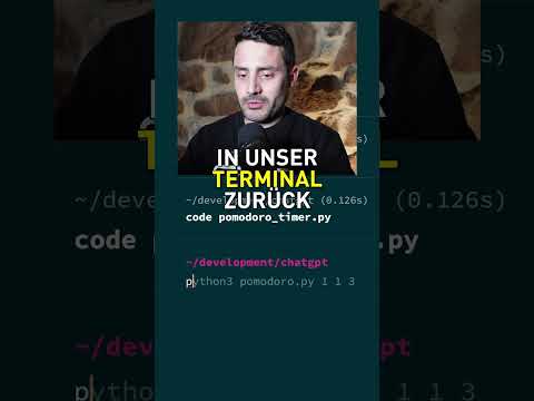ChatGPT programmiert Pomodoro