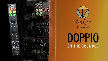 Threetom Modular DOPPIO / limiting and drive for the drumbus / (un)processed sounds