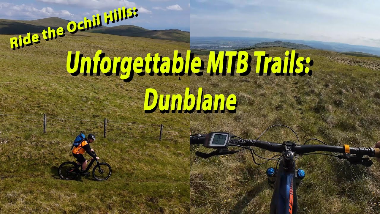 Ride the Ochil Hills: Unforgettable MTB Trails: Dunblane, Scotland.