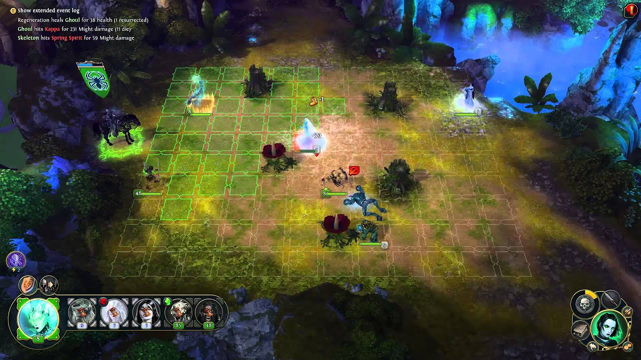 Might Magic Heroes Vi Necropolis Towards The Within Walkthrough Youtube