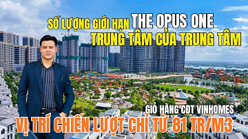 Giỏ hàng giá tốt để ở hoặc đầu tư The Opus One | Cư dân ở thật 65%, Vành Đai 3, Sân Bay Long Thành