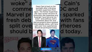 Dean Cain Sparks Controversy AGAIN Over Superman & Superhero “Woke” Debate 😳🦸‍♂️ #shorts #viral
