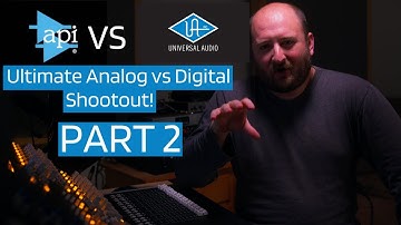 API Hardware vs UAD Software Shootout Part 2