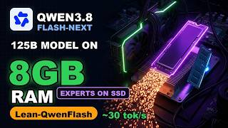 Full Lean-QwenFlash: Qwen3.8-Flash-Next (125B Model) on 8GB of RAM News