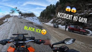 Accident ho gaya 😨 || kufri to theog || part 04