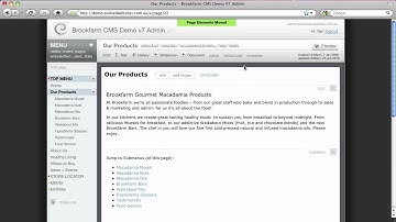 CMS - text reordering