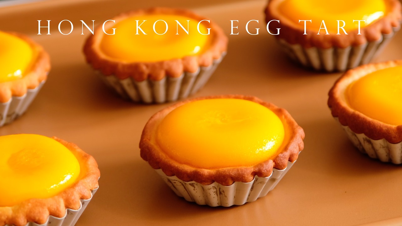 Улучшенная версия десертного яичного пирога в гонконгском стиле ┃Лучший гонконгский яичный пирог