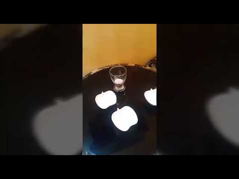 تفاعل ملح الليمون وبيكربونات الصوديوم والماء