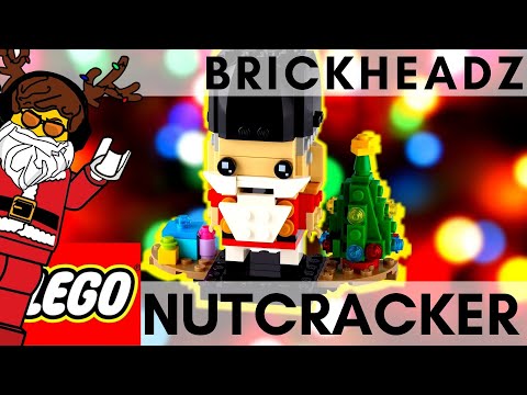 LEGO BRICKHEADZ NUTCRACKER 40425 - UNBOXING AND SPEED BUILD
