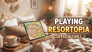 I Tried Resortopia… and Got WAY Too Invested ☕🏨 screenshot 2