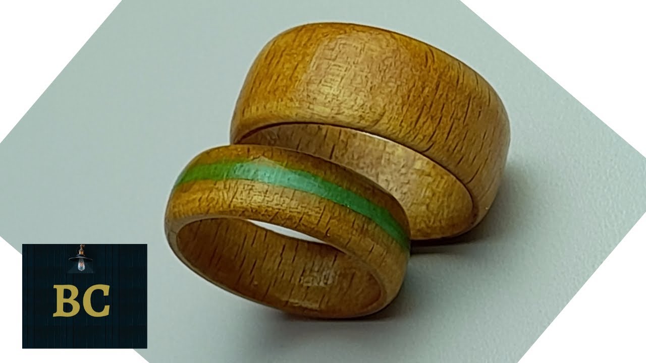 how to make a wooden rings | biddis creativity | handmade | wood ring ...