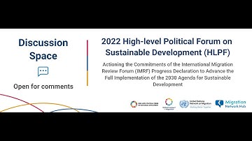 HLPF 2022 Side Event: Actioning the commitments of the IMRF to advance the SDGs