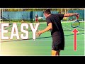 Backhand Slice is The Easiest Shot in Tennis