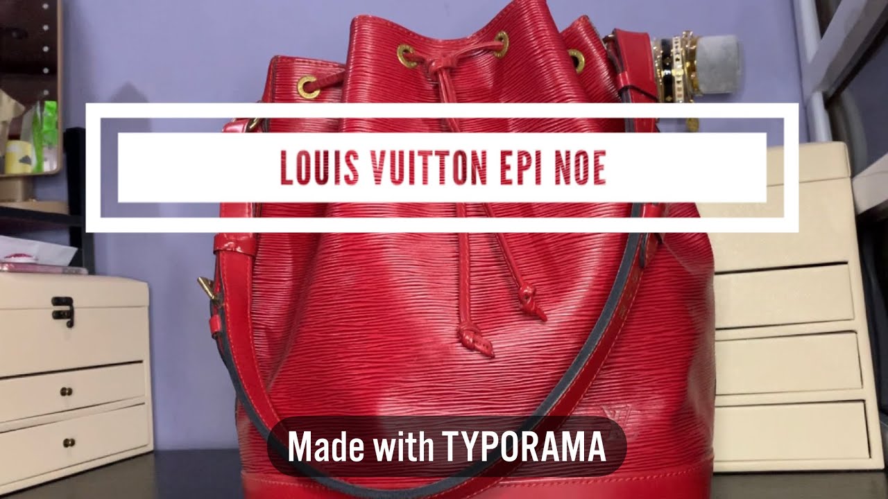 Vintage Louis Vuitton Epi Noe Review - Kenyan Fawn/Cipango 