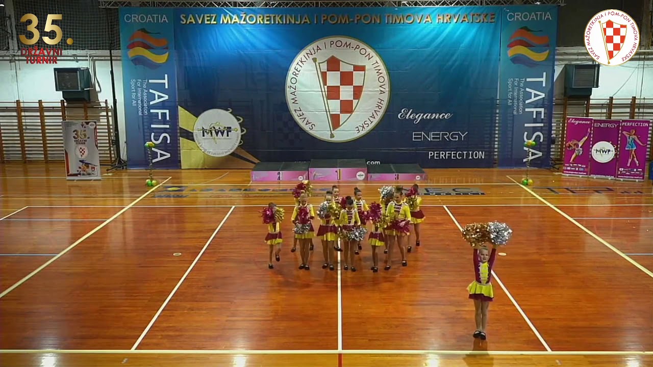 2020. SMPTH 35. DRŽAVNI TURNIR: CLASSIC POM PON KADETI, VELIKOGORIČKE MAŽORETKINJE