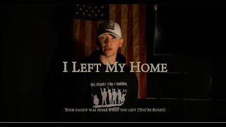 I Left My Home (Military Cadence) | Official Lyric Video Resimi