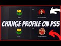 How to Add Custom profile picture on your PS5