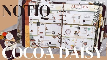 PLAN WITH ME in NOTIQ on COCOA DAISY for OCT 1-9