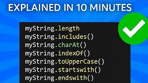 Top 8 Must Know JavaScript String Methods |  2025 JS Tutorial   | Js with Vine