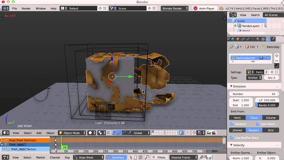 Peeling effect YouTube