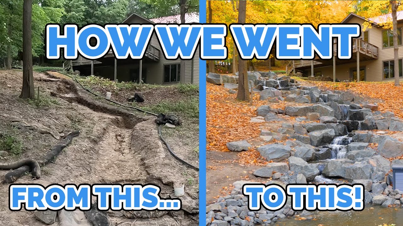 Внутри одного из наших САМЫХ МАСШТАБНЫХ проектов с водопадной крышей | Отчет строителей