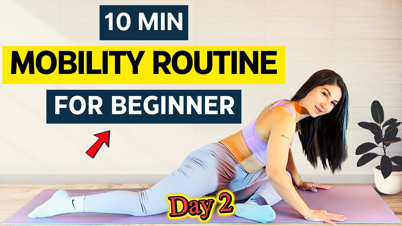 10 MIN Beginner Mobility Routine | Improve Flexibility | Day 2
