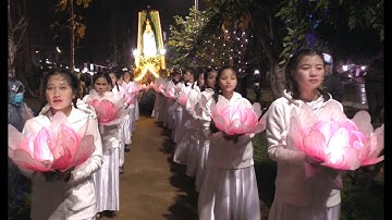 Lễ rước kiệu Đức Mẹ Maria Măng Đen 2021