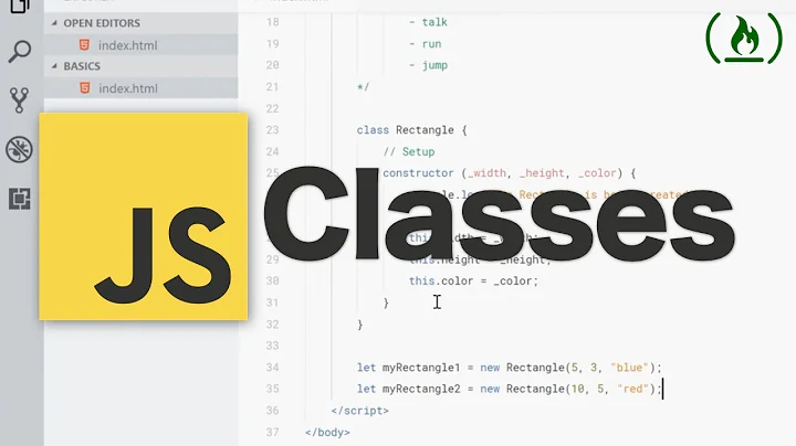 JavaScript Classes Tutorial