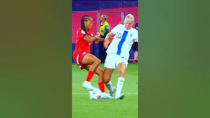 UEFA Women's Euro 2025 ✨ Pure Magic on the Pitch! #Shorts