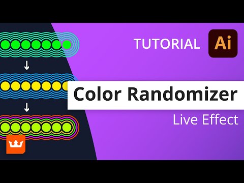 How to Randomize Colors as a Live Effect in Adobe Illustrator | Astute Graphics