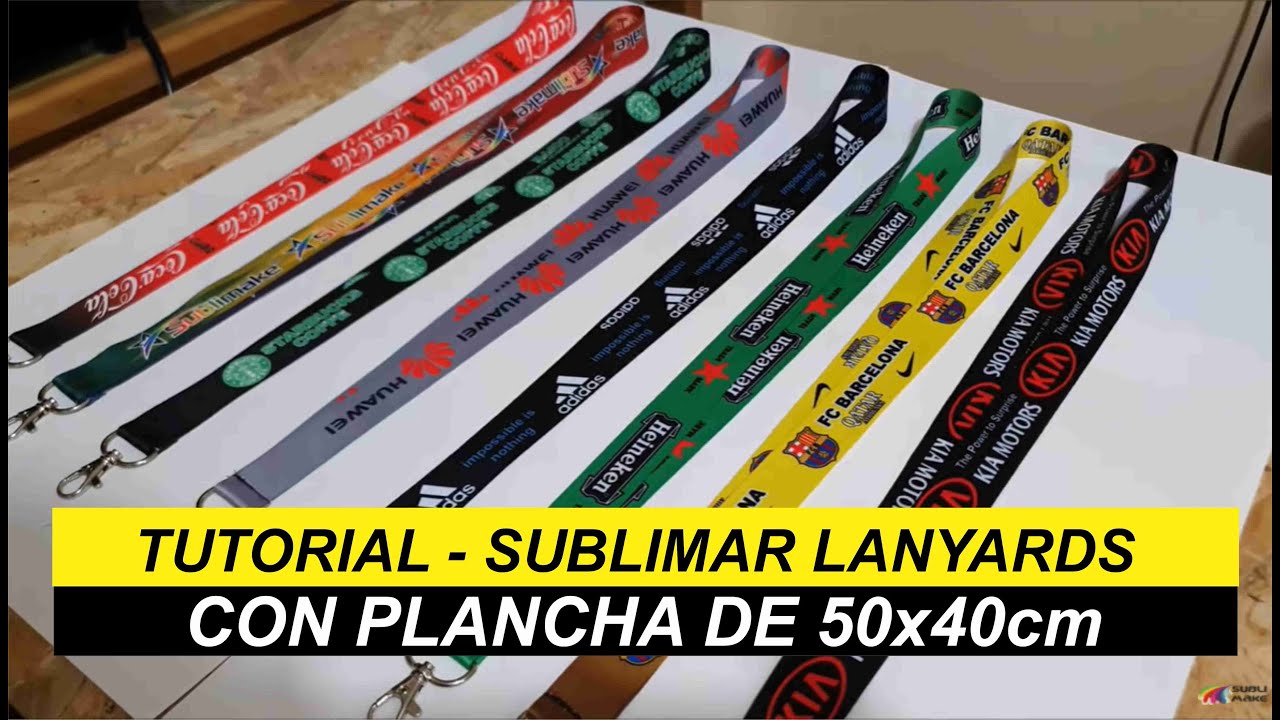 Como Sublimar Lanyards Tutorial Completo Youtube