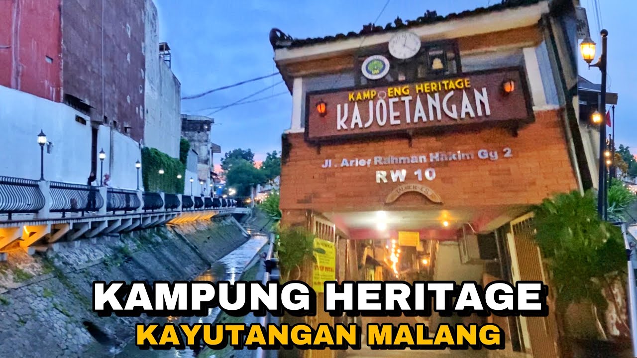 KAMPUNG HERITAGE KAYUTANGAN MALANG JAWA TIMUR INDONESIA