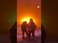 रूस के सेंट पीटर्सबर्ग गोदाम में भीषण आग [Massive Warehouse Fire in Saint Petersburg]