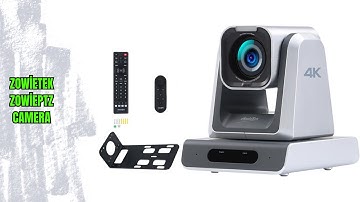 Zowietek PTZ Camera 25X Optical Zoom - Ultra Low Latency - NDI|HX3 Certified