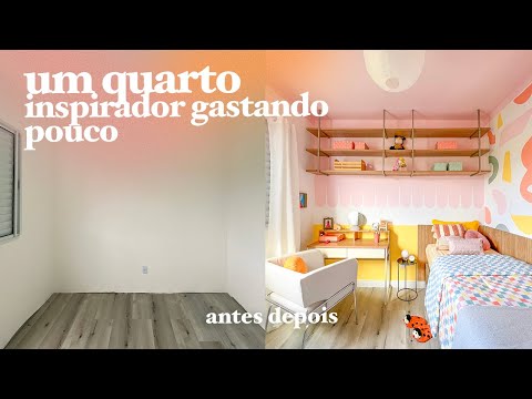 Transformação COMPLETA de quarto de criança! O Quarto da Bela - Gui e Rafa