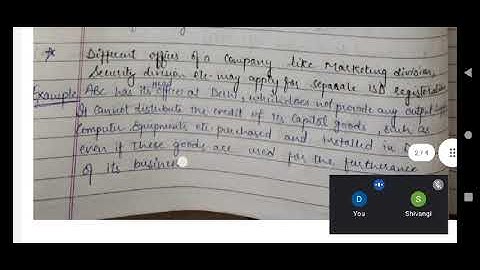 Input Service Distributor Under GST (ISD)