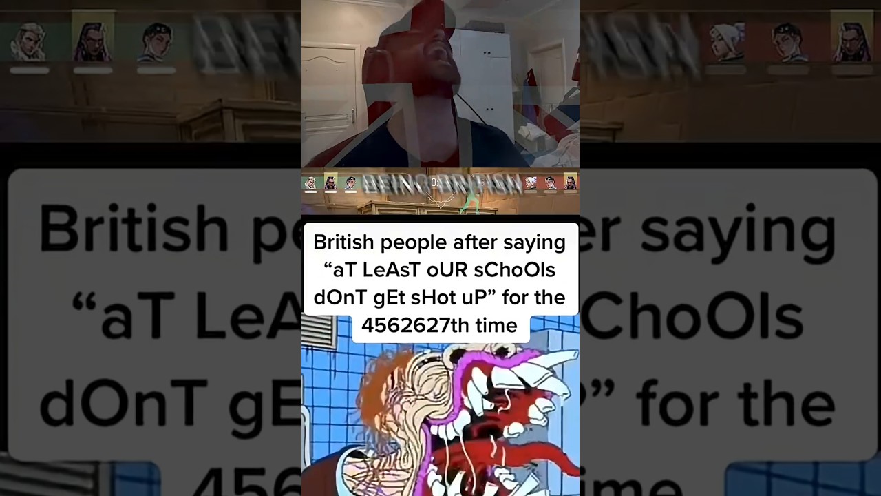 My Friend Has an Illness... He's British. 😞 😢🥀#gaming #valorant valorantclips #valorantgaming #viral