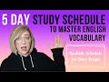 How to effectively study vocabulary  tips to learn new english words