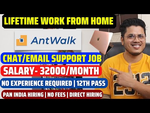 Permanent Work from home jobs for Freshers | Chat/Email support job for 12th Pass | Pan India hiring