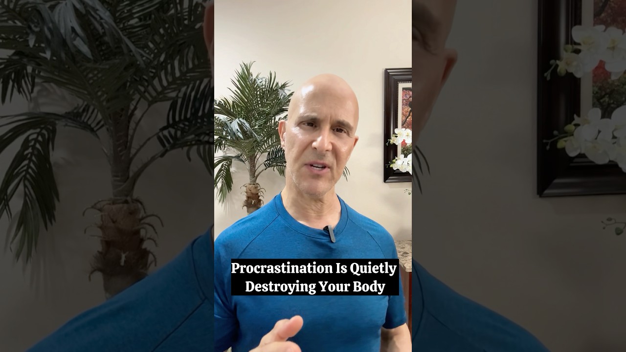 Procrastination Is Quietly Destroying Your Body!  #drmandell #health #healing ##procrastination