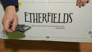 Распаковка Etherfields #настолка #настольнаяигра