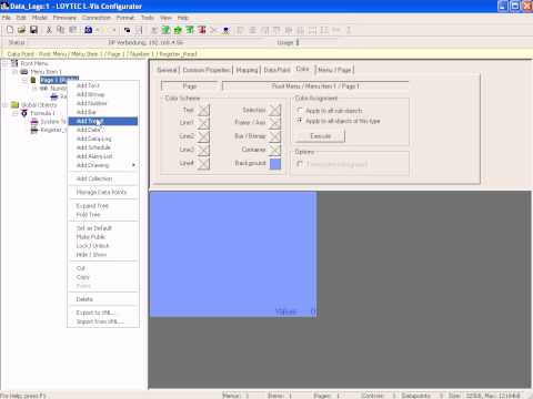 LOYTEC L-VIS/L-WEB Configurator - How to create data logs [V010]